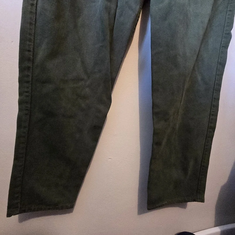 Vintage 1993 Levis Silver Tab Jeans Mens 34x32 Green Baggy USA Grunge Skater EUC